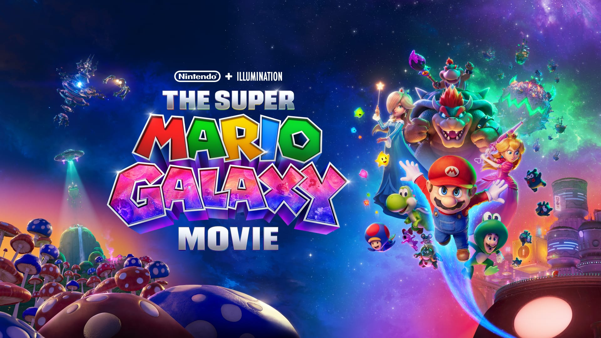 The Super Mario Galaxy Movie poster